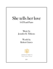 She tells her love