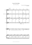 Carol of the Bells (Hear Them Ring) SSAA flute and piano mini preview