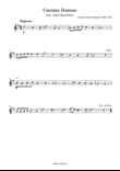 Cantate Domino in G
