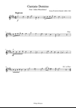 Cantate Domino in B