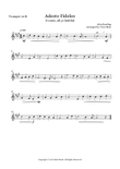Adeste Fideles (O Come, All Ye Faithful) - trumpet