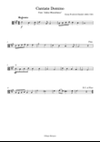 Cantate Domino in A