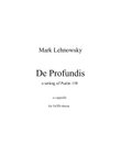 De Profundis
