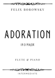 Borowski - Adoration in D Major - Intermediate