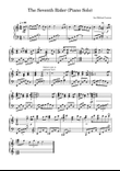 The Seventh Rider - Piano Solo