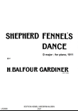 Shepherd Fennel's dance D major