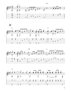 Linus And Lucy (from A Charlie Brown Christmas) Electric Guitar scores gallery preview page 3