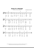 Away in a Manger (Key of D Major)