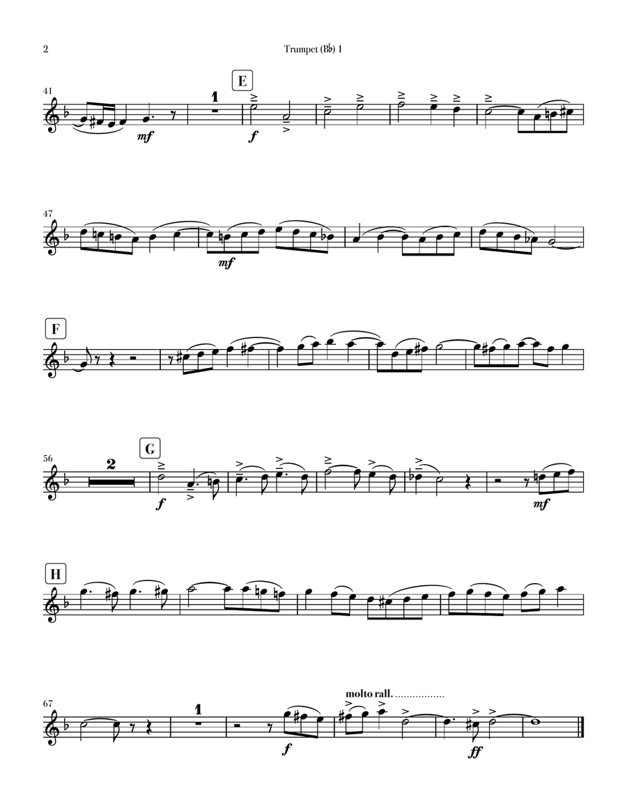 Contrapunctus III Brass Ensemble scores gallery preview page 3