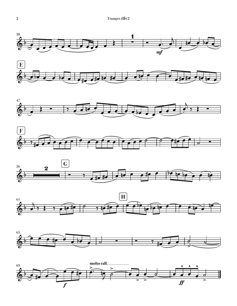 Contrapunctus III Brass Ensemble scores gallery preview page 5