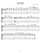 Johan Anton Logy Partitas In Tablature and Modern Notation For Low G Ukulele Ukulele scores gallery preview page 6