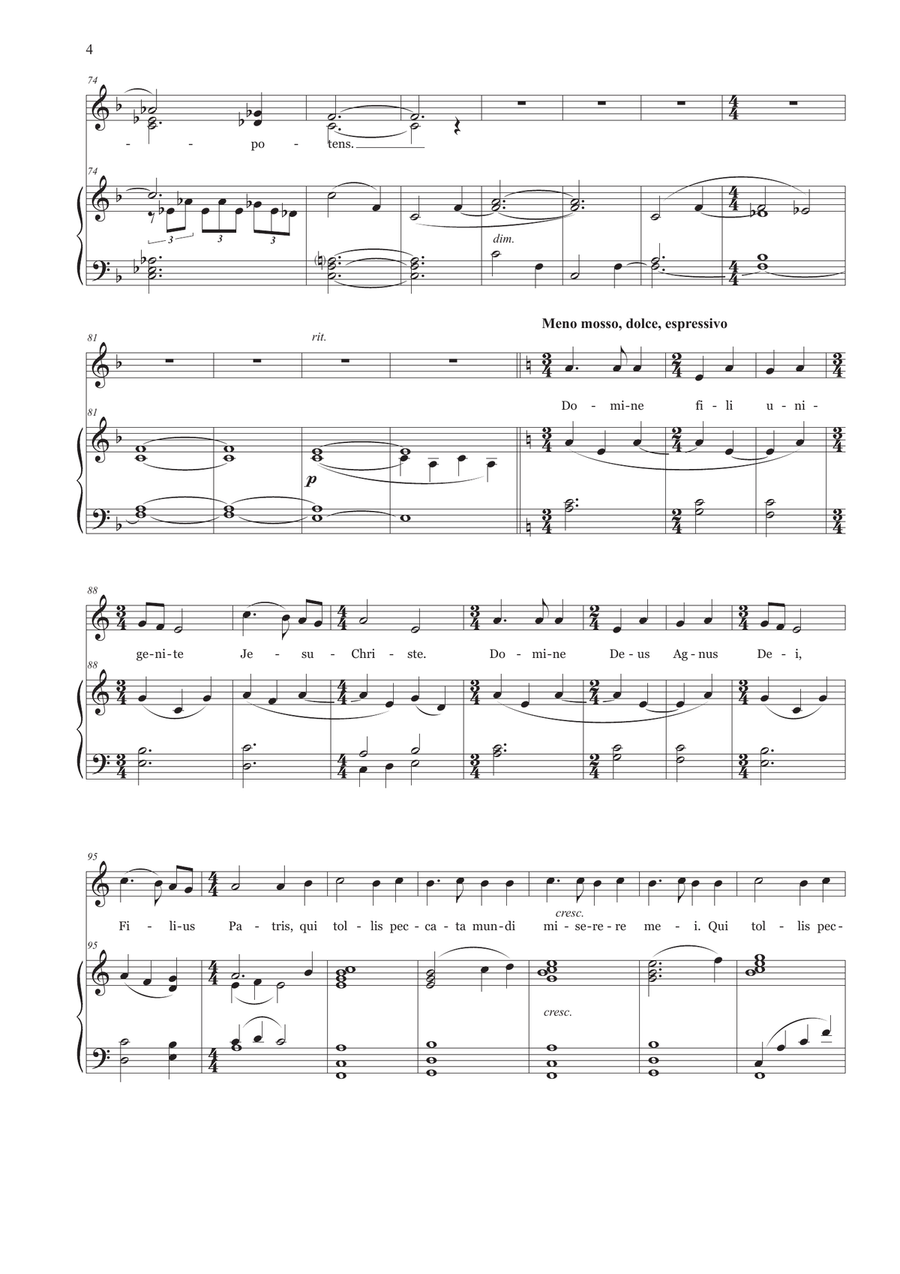 Mass on Ukrainian Folksongs SSA scores gallery preview page 6