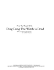 Ding-dong! The Witch Is Dead