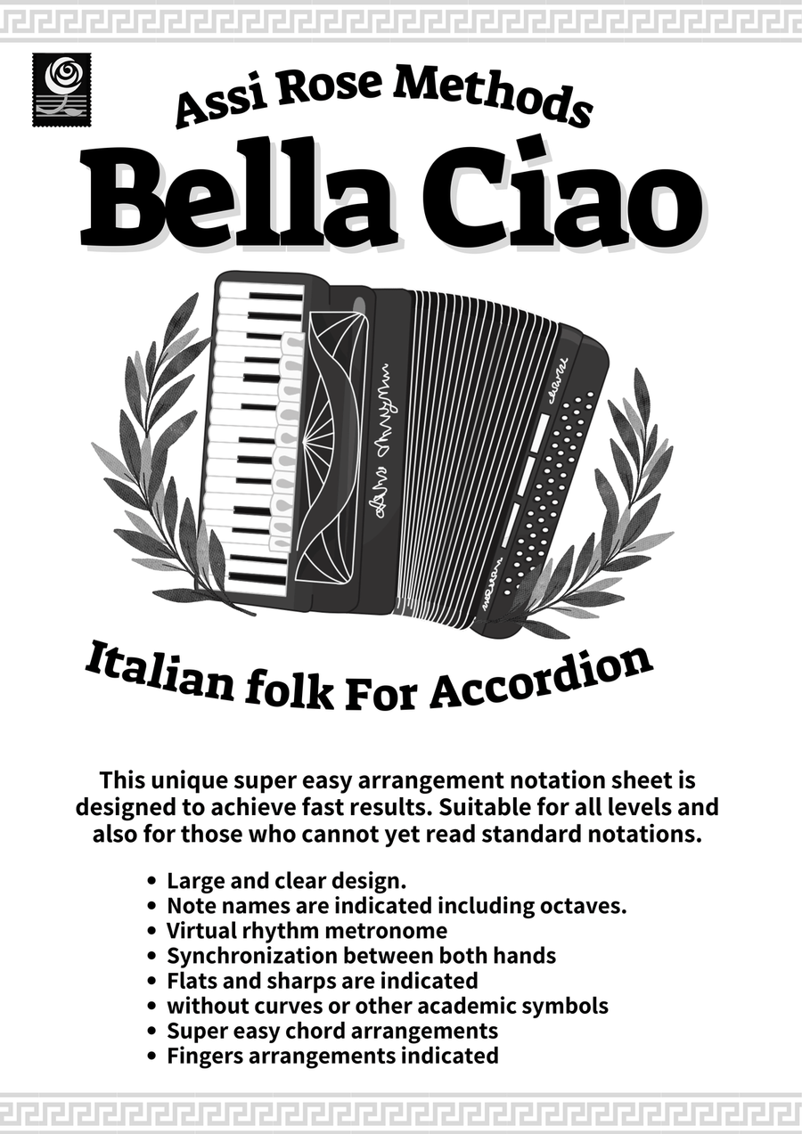Bella Ciao Accordion scores gallery preview page 2