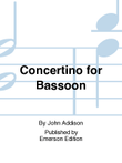 Concertino For Bassoon