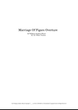 Marriage Of Figaro Overture