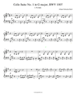 Prelude Cello Suite No. 1