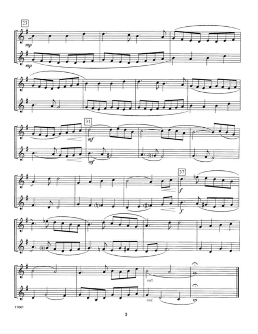 Christmas For Two, #2 Trumpet scores gallery preview page 2