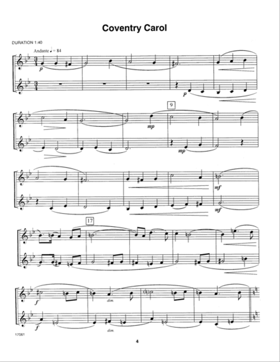 Christmas For Two, #2 Trumpet scores gallery preview page 3