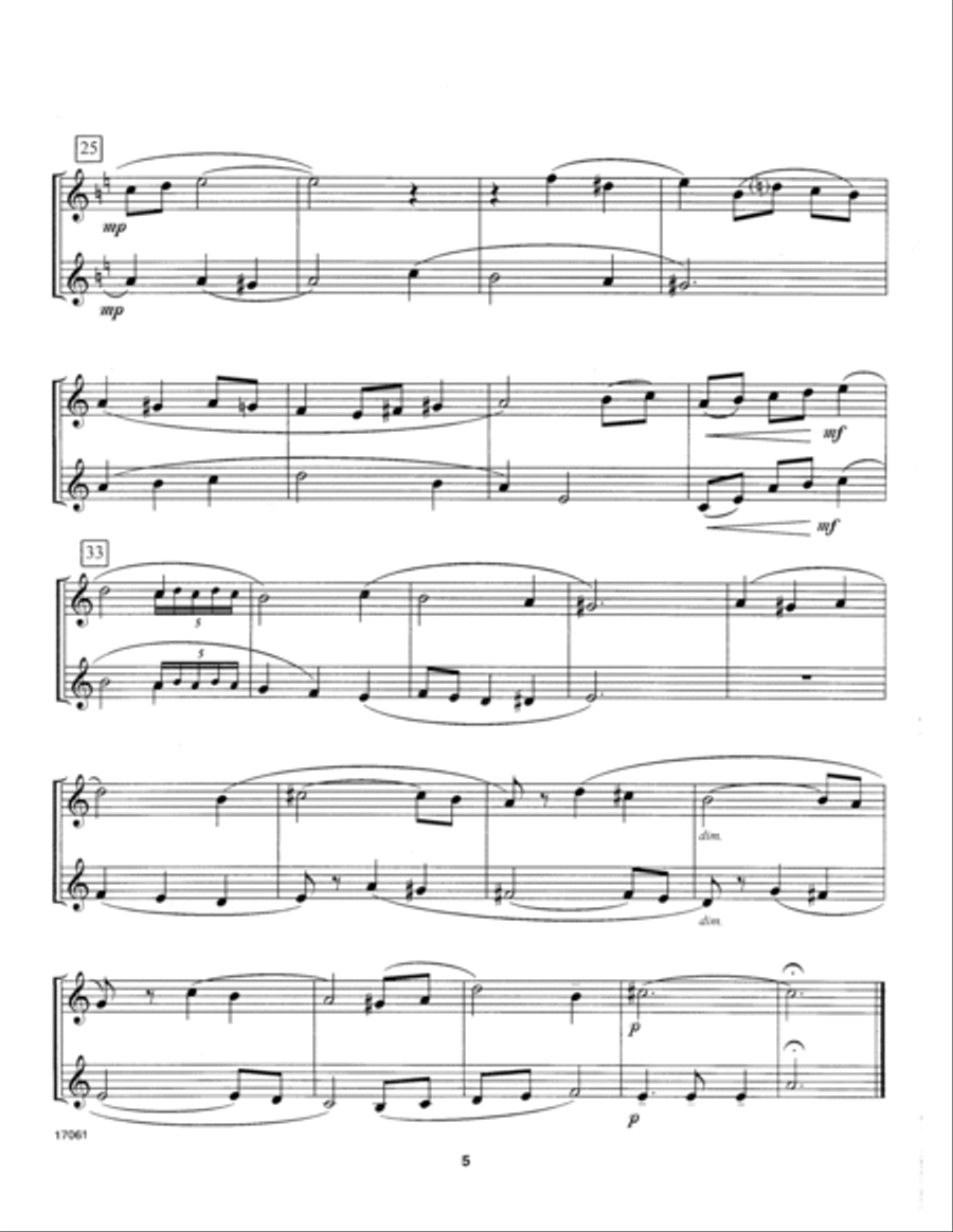 Christmas For Two, #2 Trumpet scores gallery preview page 4