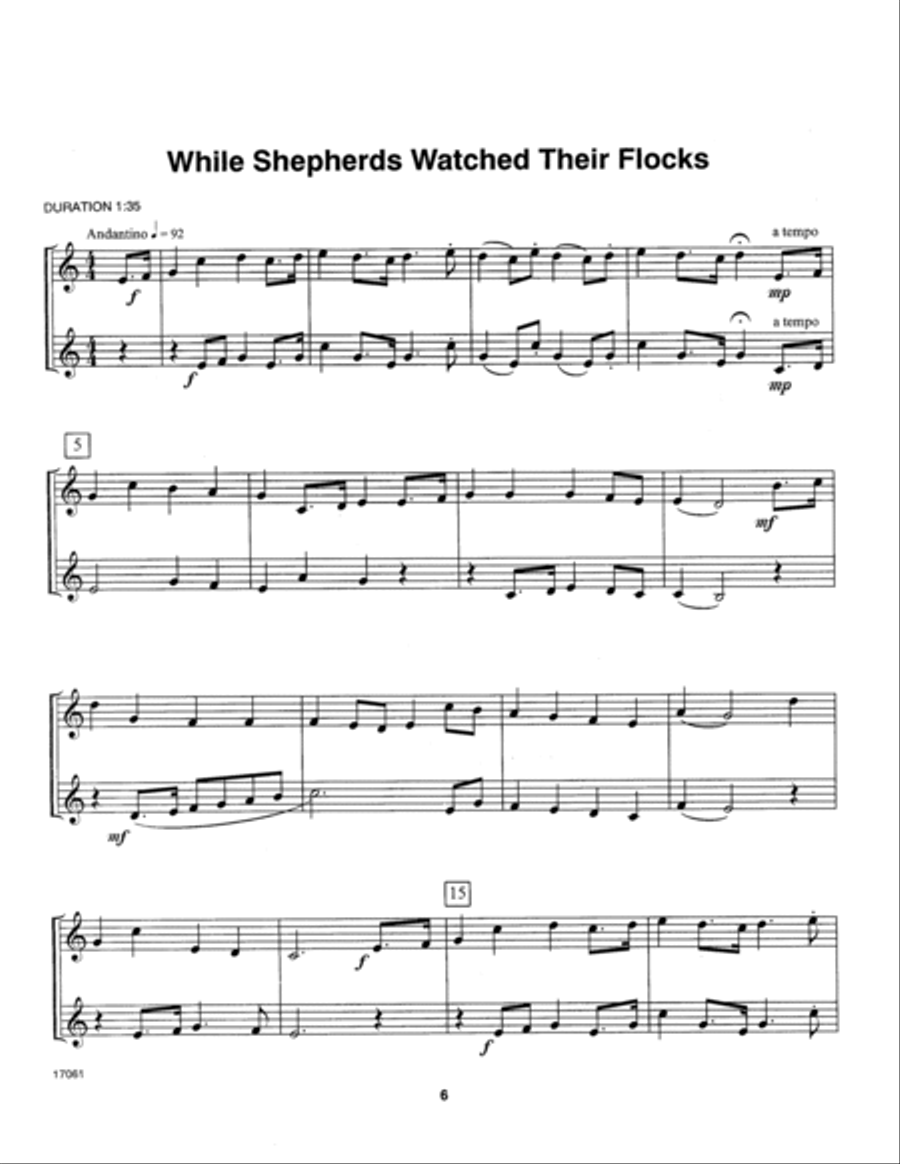 Christmas For Two, #2 Trumpet scores gallery preview page 5