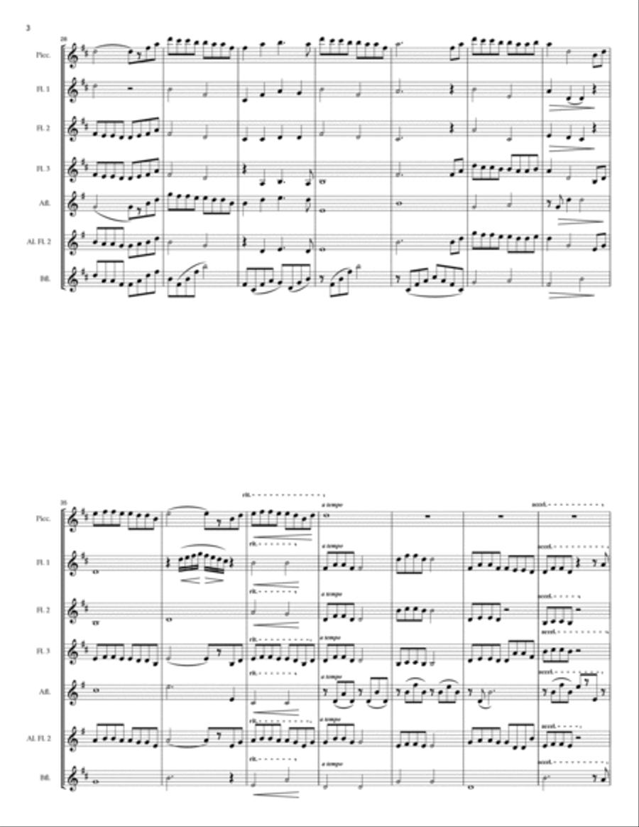 Colors Of The Wind Woodwind Ensemble scores gallery preview page 3