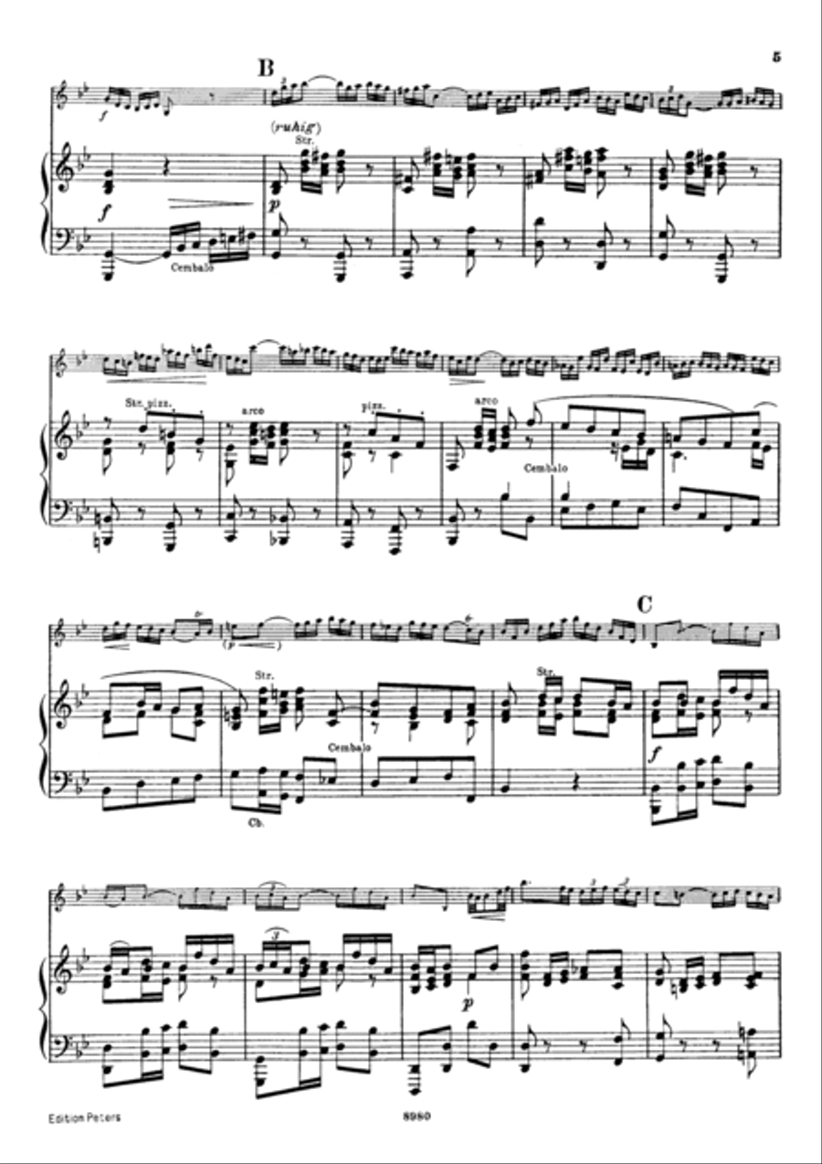 Bach Concerto in G minor, BWV 1056R Piano Method scores gallery preview page 3