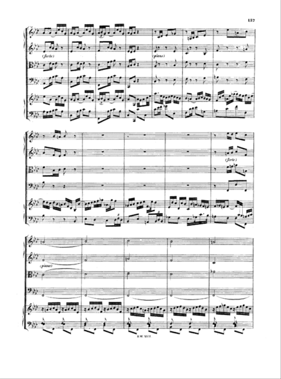 Bach Harpsichord Concerto no. 5 in F minor, BWV 1056 Harpsichord scores gallery preview page 5