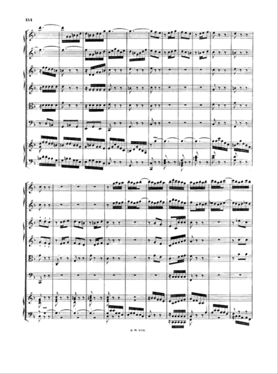Bach Harpsichord Concerto no. 6 in F major, BWV 1057 Harpsichord scores gallery preview page 4