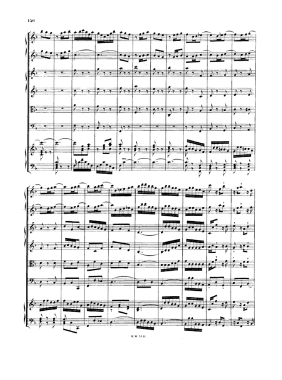 Bach Harpsichord Concerto no. 6 in F major, BWV 1057 Harpsichord scores gallery preview page 6