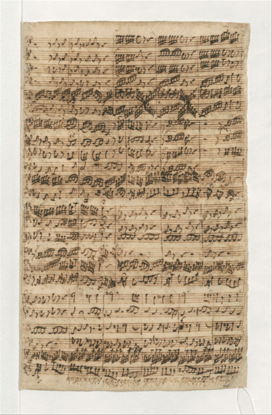 Bach Harpsichord Concerto no. 3 in D major, BWV 1054 Harpsichord scores gallery preview page 3