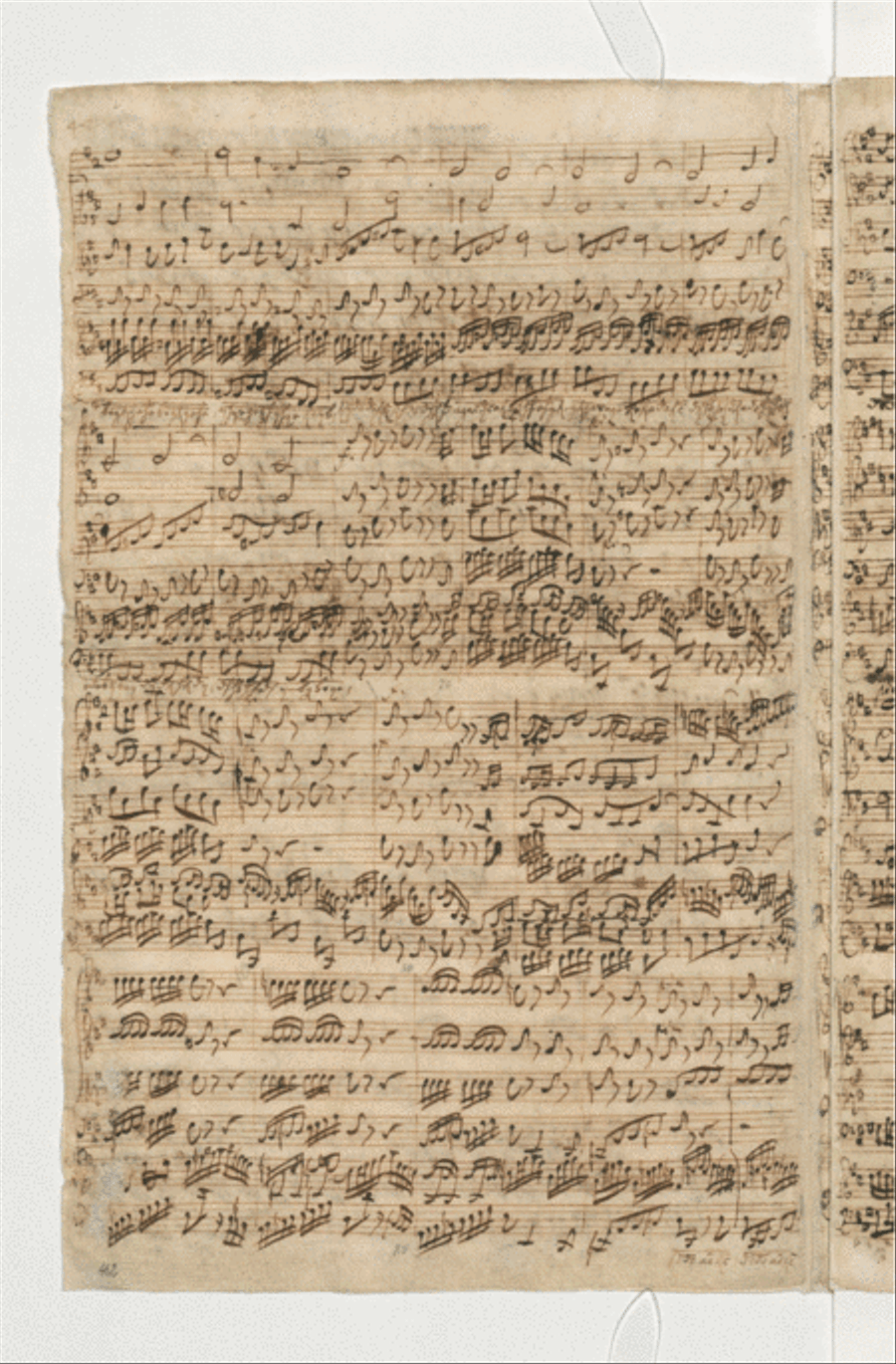 Bach Harpsichord Concerto no. 3 in D major, BWV 1054 Harpsichord scores gallery preview page 4