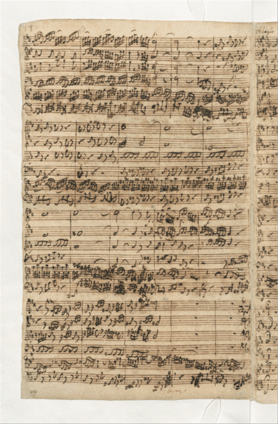 Bach Harpsichord Concerto no. 3 in D major, BWV 1054 Harpsichord scores gallery preview page 6