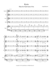 Mass for Saint Joan of Arc - Vocal Score