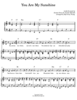 You Are My Sunshine (key of F)