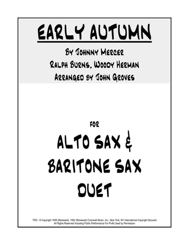 Early Autumn