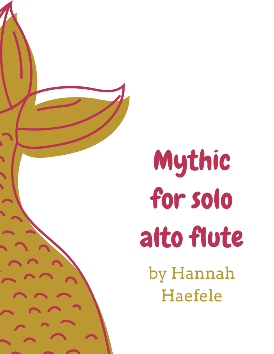 Mythic for Solo Alto Flute Flute Solo scores gallery preview page 1