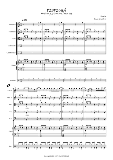 Despecha - Score Only