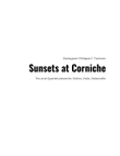 Sunsets at Corniche