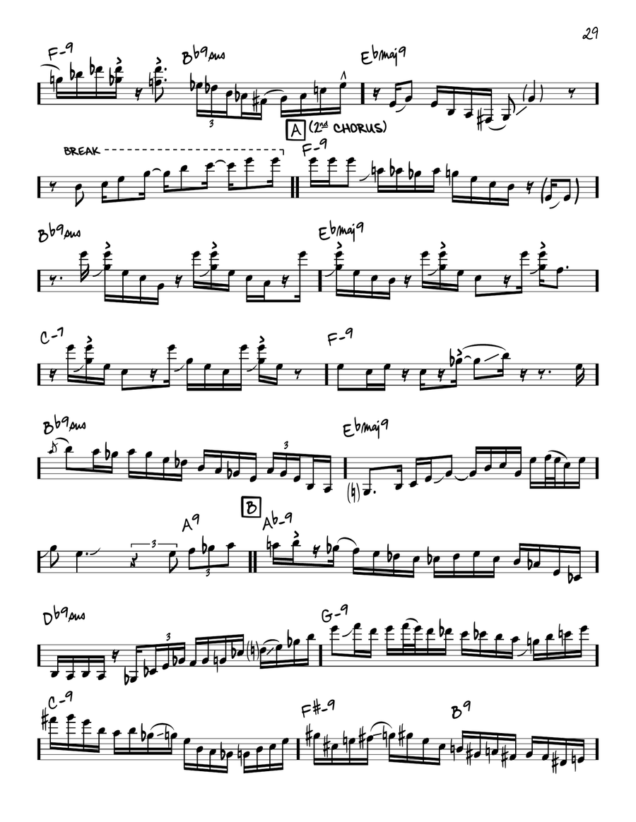 Before You Go (solo only) Piano scores gallery preview page 2