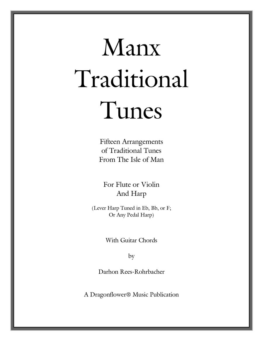 Manx Traditional Tunes Harp scores gallery preview page 3