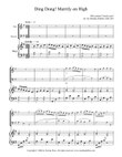 Ding Dong! Merrily on High for Flute, Bassoon, and Harp