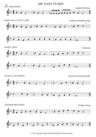 A LEARN TO PLAY book of 100 EASY TUNES & 10 EASY DUETS for Beginner HORN,TREBLE CLEF Brass Duet scores gallery preview page 4
