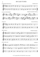 A LEARN TO PLAY book of 100 EASY TUNES & 10 EASY DUETS for Beginner HORN,TREBLE CLEF Brass Duet scores gallery preview page 6