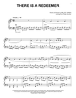 There Is A Redeemer [Classical version] (arr. Phillip Keveren)