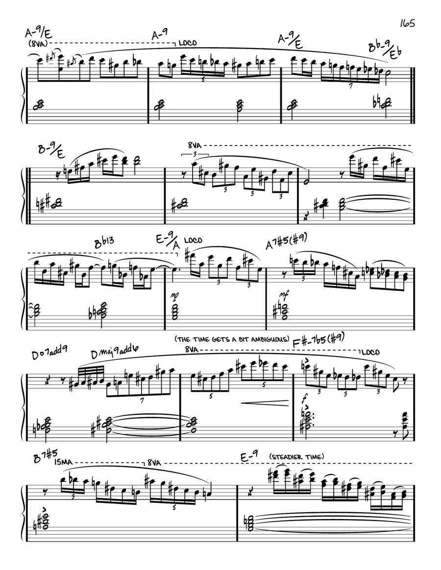 I Do It For Your Love (solo only) Piano scores gallery preview page 2