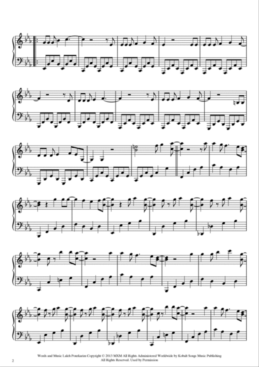 En Stund Pa Jorden Piano Solo scores gallery preview page 2