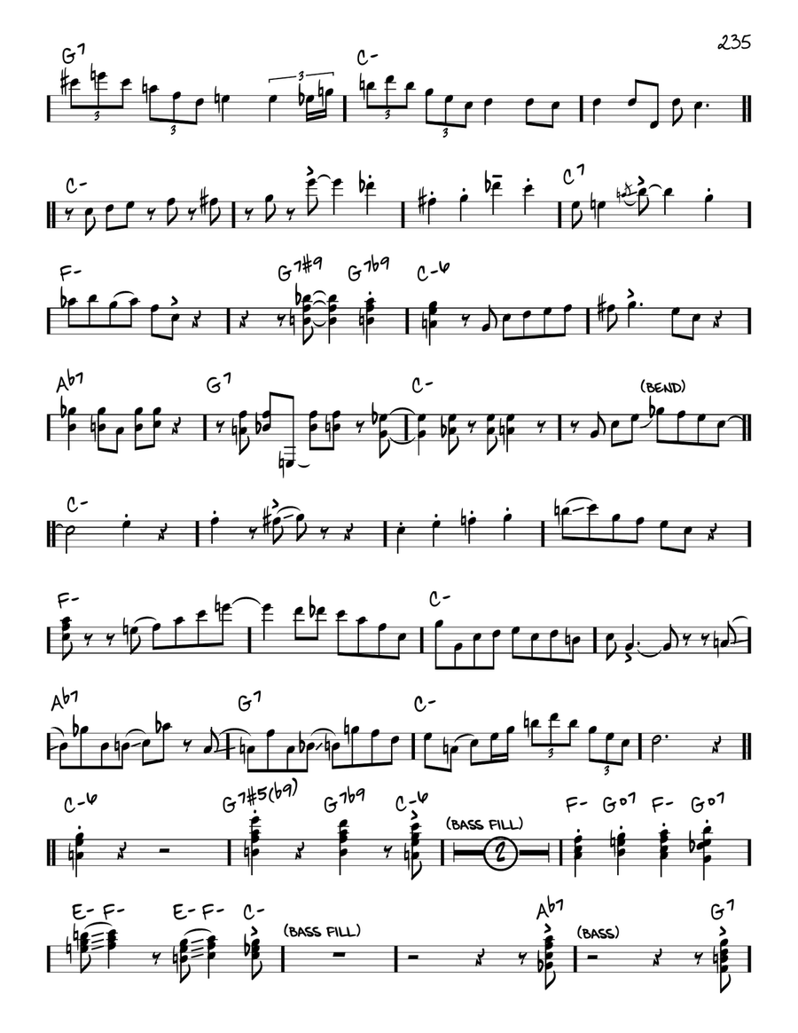 Minor Mood (solo only) Minor Mood (solo only) Piano scores gallery preview page 2
