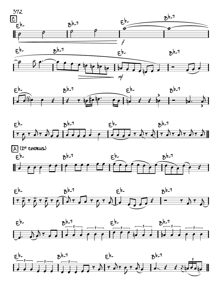 Take Five (solo only) Take Five (solo only) Piano scores gallery preview page 2