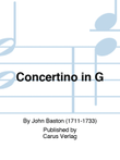 Concertino in G
